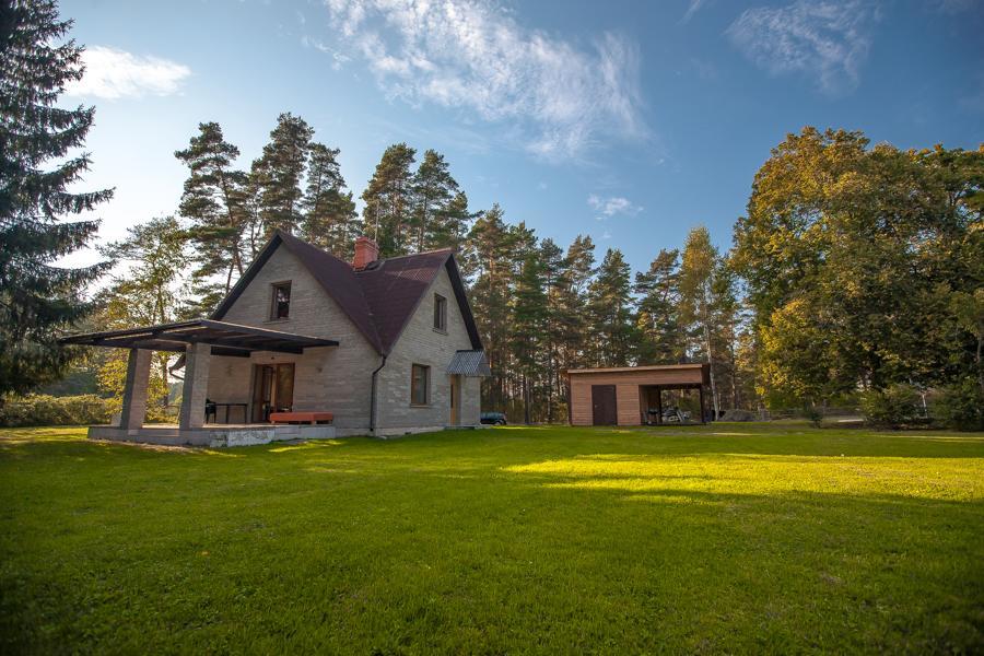 Brivdienu Maja Sauleskrasti Villa Mērsrags Exterior foto